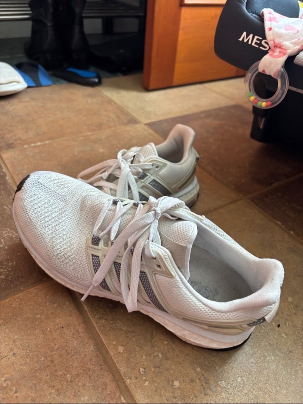adidas White Women's Running Sneakers